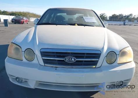 2004 Kia Optima Ex/Lx из США, поврежденный, VIN KNAGD126145311579